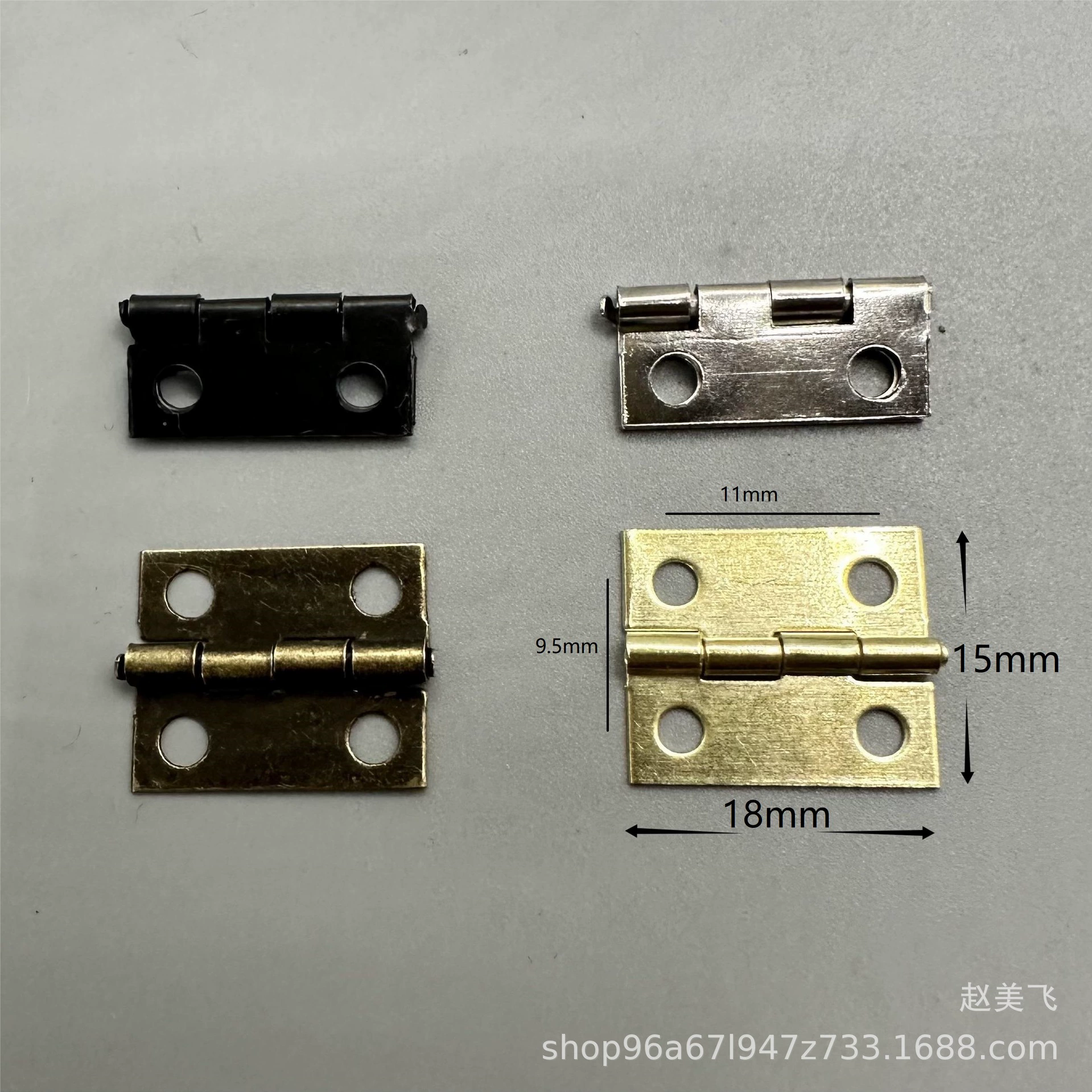 18*15 мм мини-прямоугольная шарнирная упаковочная коробка, содержащая небольшой шарнир Подарочная коробка шарнир аксессуары деревянная коробка плоский шарнир Утюг