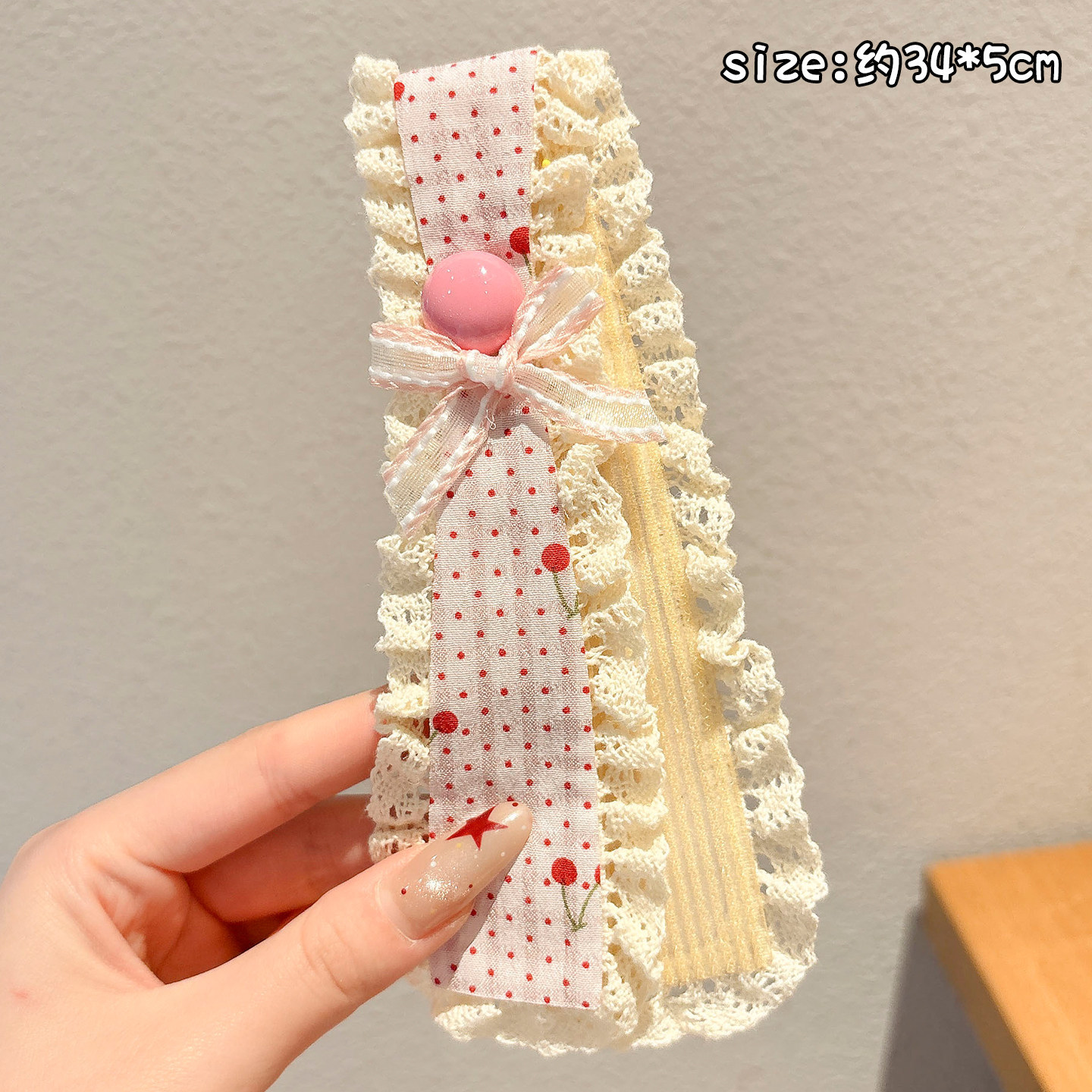 1#水玉パウダーは約3.4×5cm