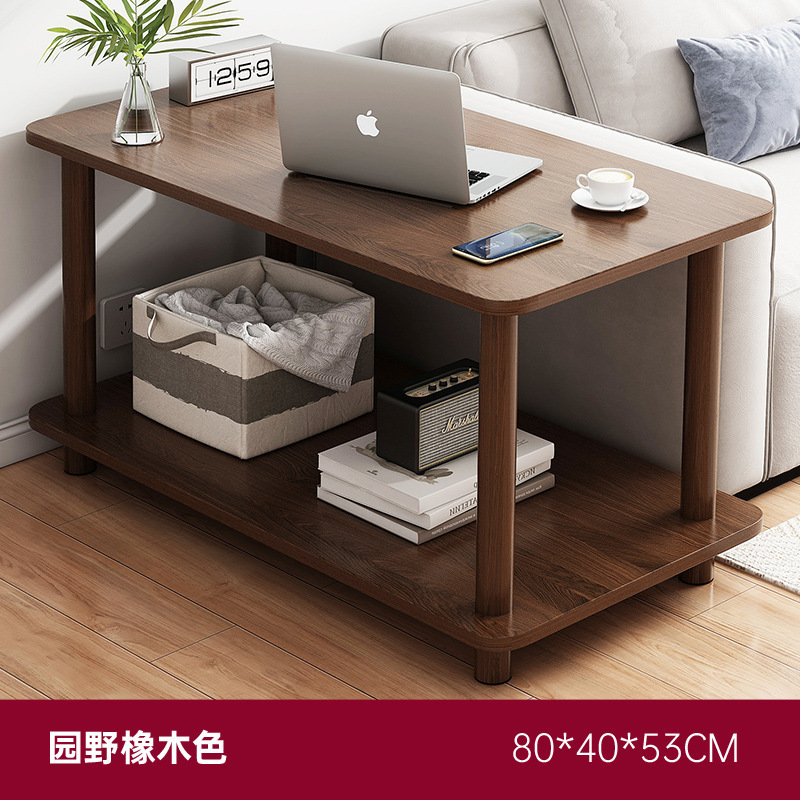 Doble capa sofá lateral varios luz sala de estar de lujo Casa balcón pequeña mesa cuadrada pequeño apartamento dormitorio italiano estante de almacenamiento de noche