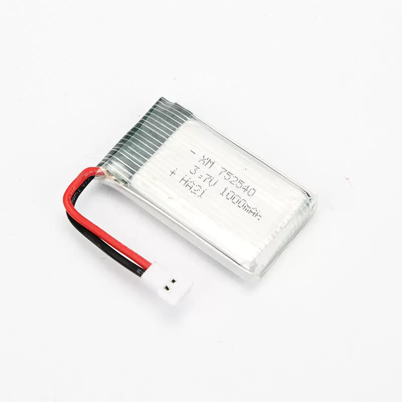 1000mah 752540 充电锂电池无人机遥控飞机电池 配件