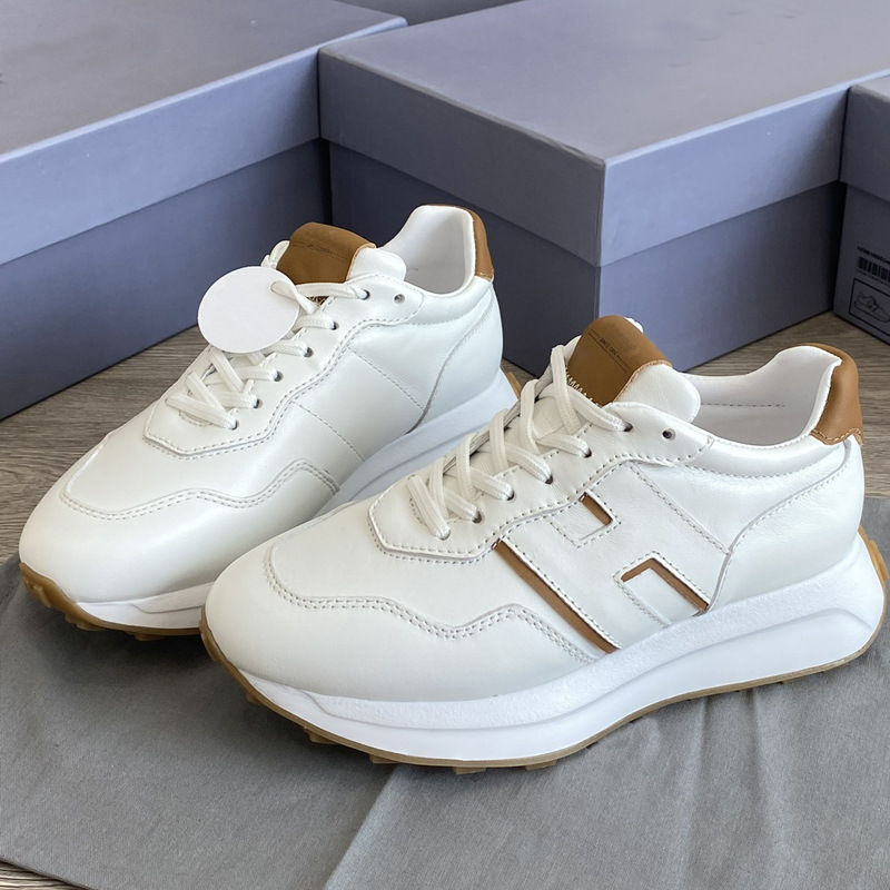 Dongguan High-End Original Dad Shoes New Retro Casual Simple Sports Shoes Thick-Soled Women's Yacht Shoes Height-Increasing Shoes
