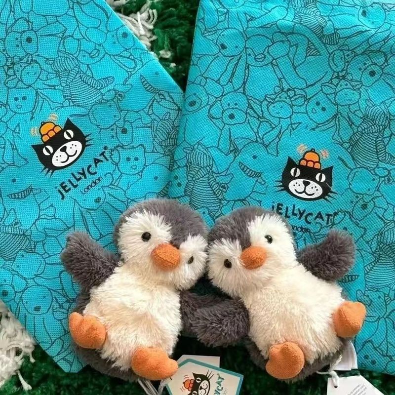 国産ジェリーキャットと同じスタイルのピーナッツペンギンぬいぐるみ、大型、コンパニオンギフト、人形、誕生日、クリスマスプレゼント|undefined
