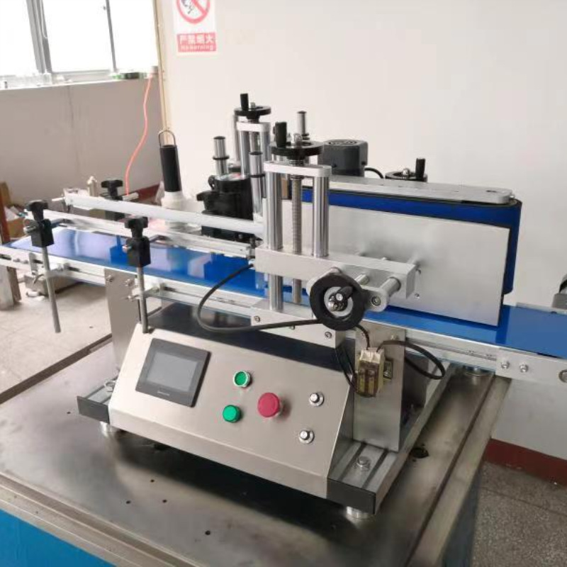 厂家直供全自动圆瓶贴标机台式标签机不干胶自动高精度精准半自动