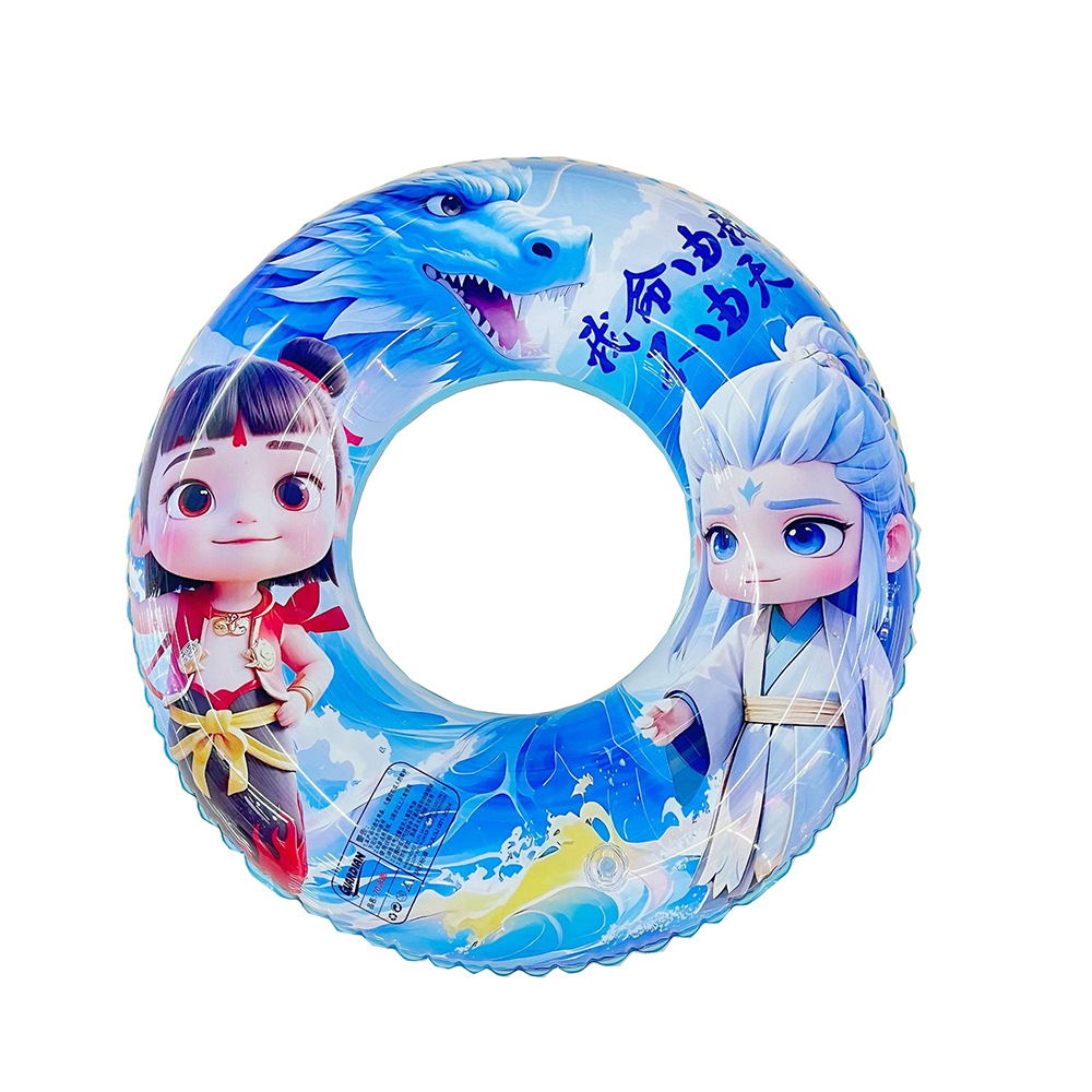 Nuevo anillo de natación de dibujos animados para niños, anillo axilar para bebés, anillo salvavidas para niños, niñas y niños, anillo flotante, anillo de natación grueso
