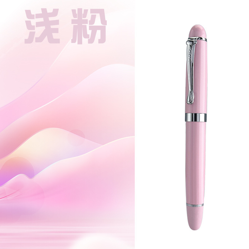 バラ金現物モランディ色マカロン色金属ギフト水筆サイン宝珠筆はロゴを作ることができる|undefined