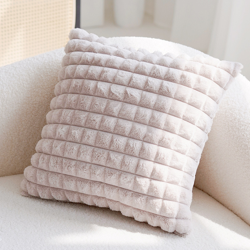 Cojín de estilo francés retro floral funda de almohada moderna simple blanco y negro almohada americana sala de estar sofá cojín estilo Chanel