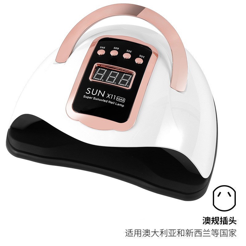 Sun x11max lámpara de fototerapia inteligente de alta potencia con manita máquina de fototerapia de manicura lámpara de manicura especial transfronteriza