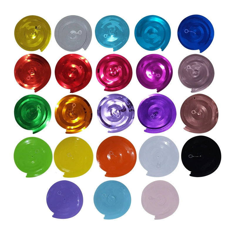 Macaron Цвет Спираль Висячие Украшения Конфеты Цвет Лента Праздничные Украшения Цвет Полосы Украшения Партии Макет Сцены Цветок