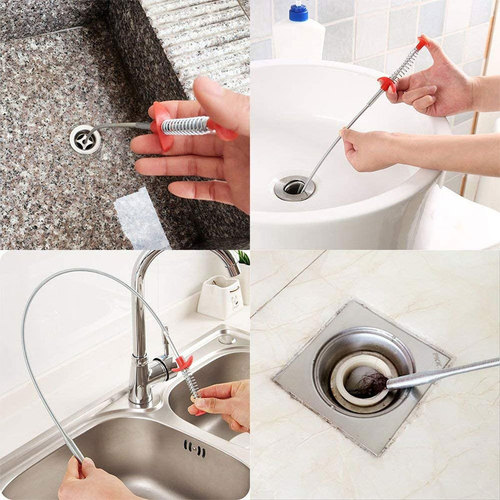 Special artifact to clear the sewer pipe, block the toilet floor drain, kitchen household universal toilet tool