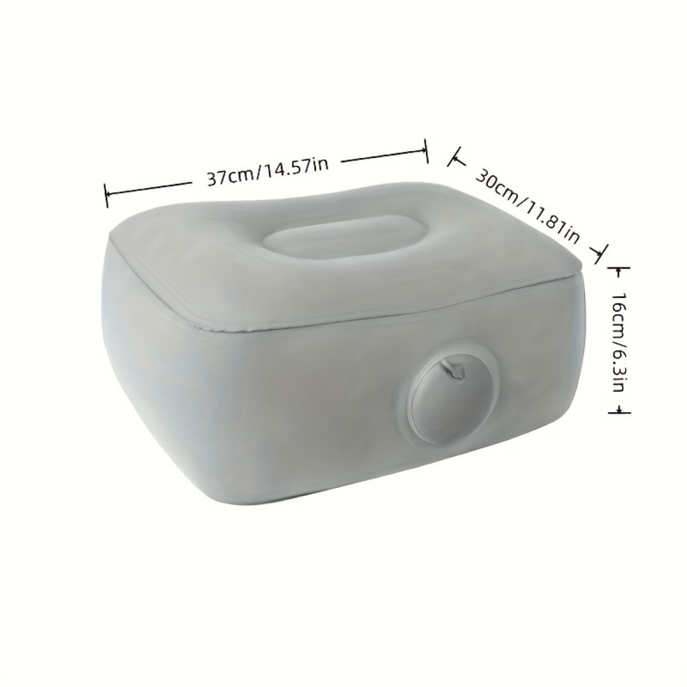 Concert Booster Seat Cushion, Press-Inflatable Pillow, Outdoor Music Festival Cushion, Portable Folding Seat Cushion, Travel Pillow