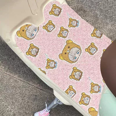 Avtomobil döşəmə paspasları – Foot Mat Thickened Dirt-Resistant Foot Mat - zx-rilakkuma-shen-xinghui-3050-printed-cutting-wire-circle