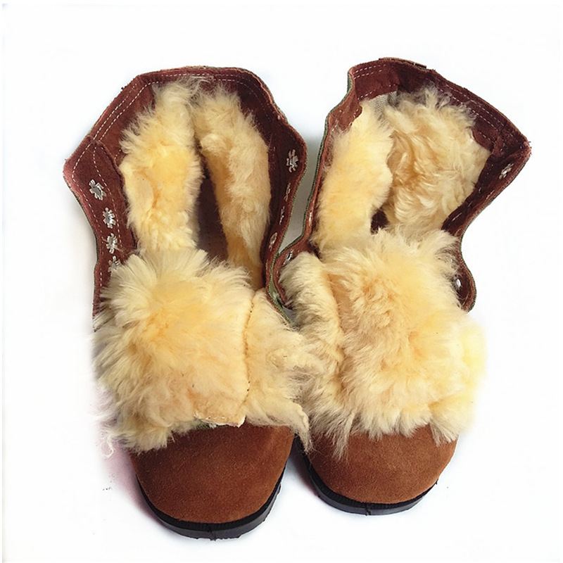 Wool Insulated Work Boots, Direct Manufacturer Sales, Large Wool Cotton Shoes, Wool Boots, Cold Storage Cotton Shoes, Wholesale