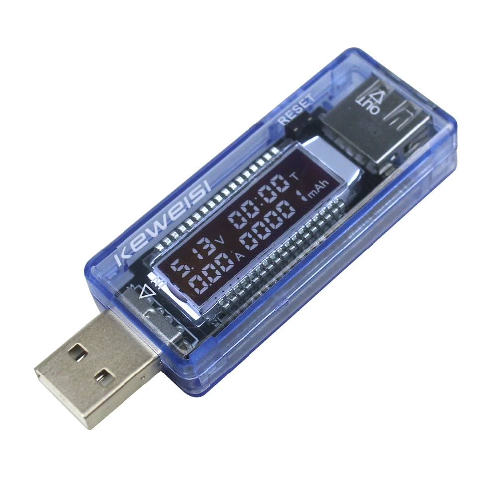 Амперметр напряжения USB емкость мощности мобильный источник питания тестер емкости аккумулятора