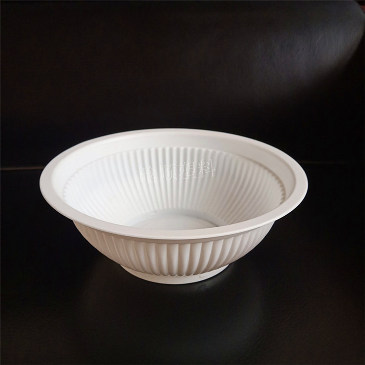 一次性pp扣肉碗 600Ml条形高温包装碗