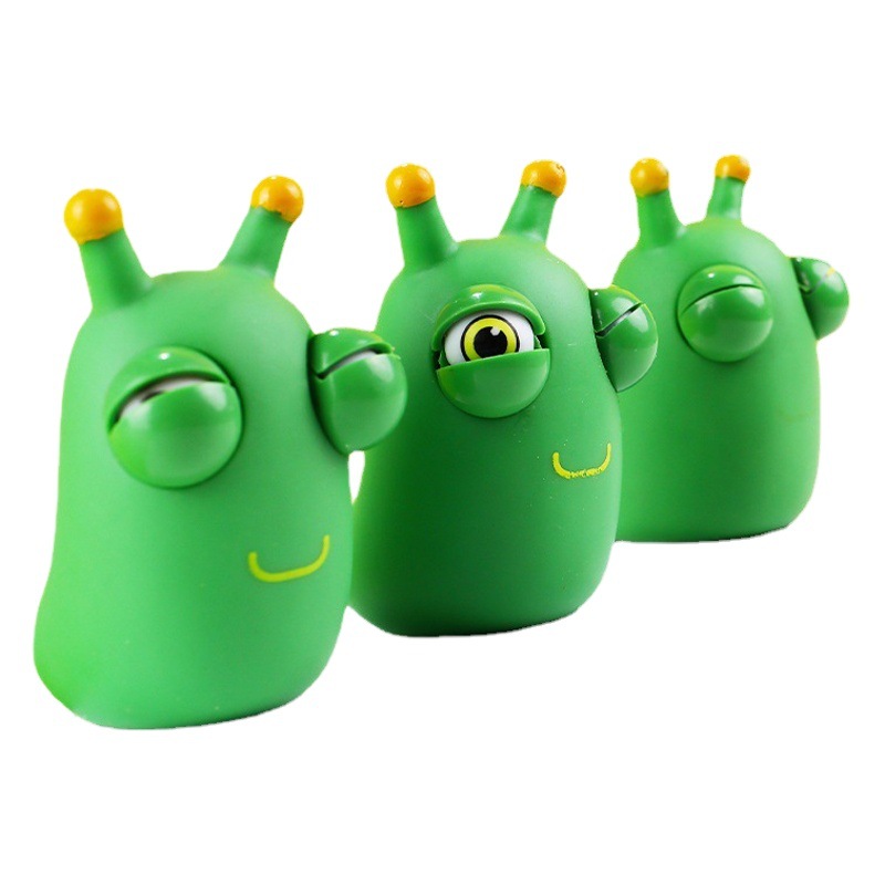 Descompresión juguete lindo deslumbrante pequeño plato gusano mano pellizco bola ventilación niños pellizcar música mismo estilo descompresión artefacto puesto