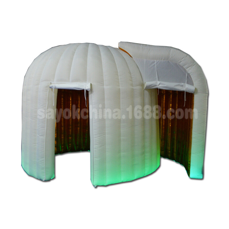 工厂直销充气照相亭 派对活动摄影照相亭婚礼户外蜗牛式帐篷