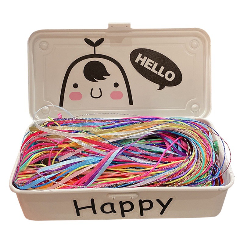 Cuerda de color trenzada para niños trenza sucia dulce tocado cinta hecha a mano cuerda de pelo trenzada cuerda de pelo de verano trenza sucia accesorios para el cabello para mujeres