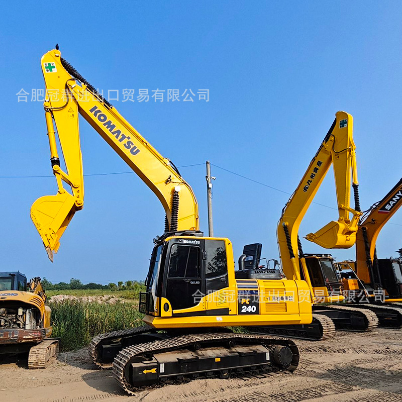 24 toneladas de gran excavadora japonesa Komatsu PC240 buena condición original fábrica directa