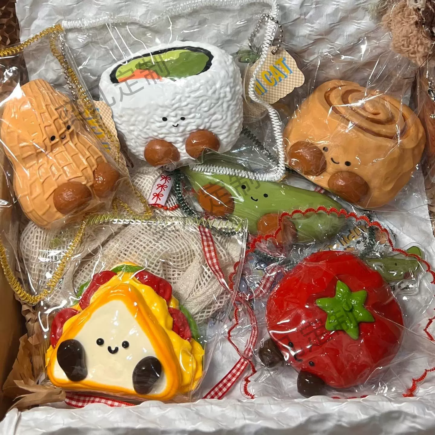高颜值 纯手工食品级硅胶捏捏乐 减压玩具慢回弹 烂泥手感无毒