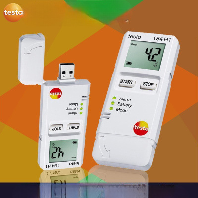 德图testo184T1/184T2/184T3/184T4/184H1温湿度计记录仪器曲线图