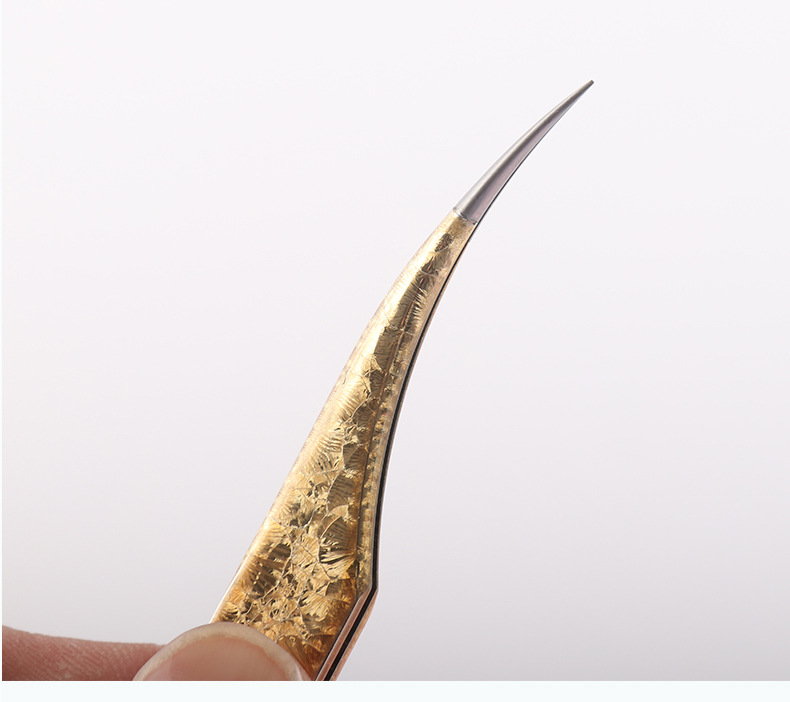 Pink Gradient Eyelash Tweezers