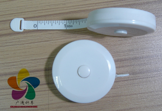 英制塑料卷尺 软皮卷尺 皮尺 三围皮尺 双面刻度公/英制 DIY工具