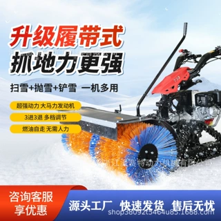 全齿轮扫雪机 道路防滑履带式扫雪机 工厂园区小区道路除雪神器