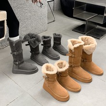 ��ɫ���ѩ��ѥŮ����ëë��ѥ���LͲѥ�|���ӽq�Ӻ�ů��Ь��a