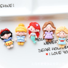 亮面实色小公主DIY饰品配件 奶油胶自制小女孩发饰发绳手工材料