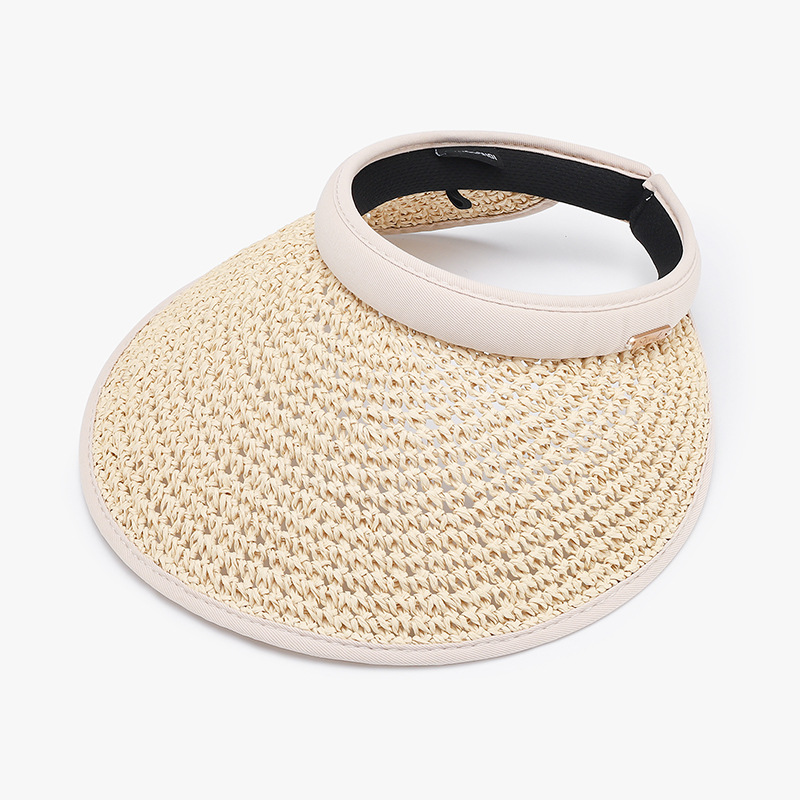 Damen Strohhut Mit Breiter Krempe Uv-schutz Für Den Sommer_voghion.com
