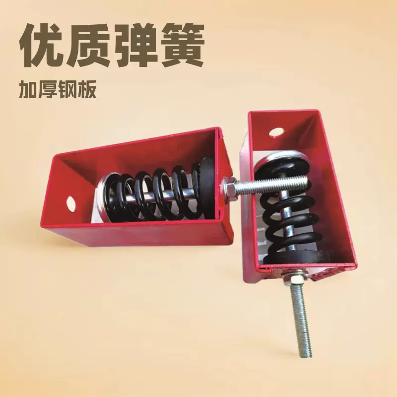 厂家现货风机盘管中央空调吊式减震器减震吊钩阻尼弹簧减震器