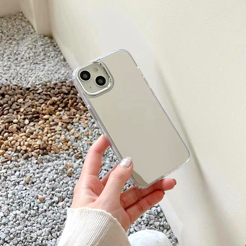 Apple, совместимый iPhone 16, iPhone15 Pro, чехол для телефона, iPhone, эффект зеркала, защита от падения