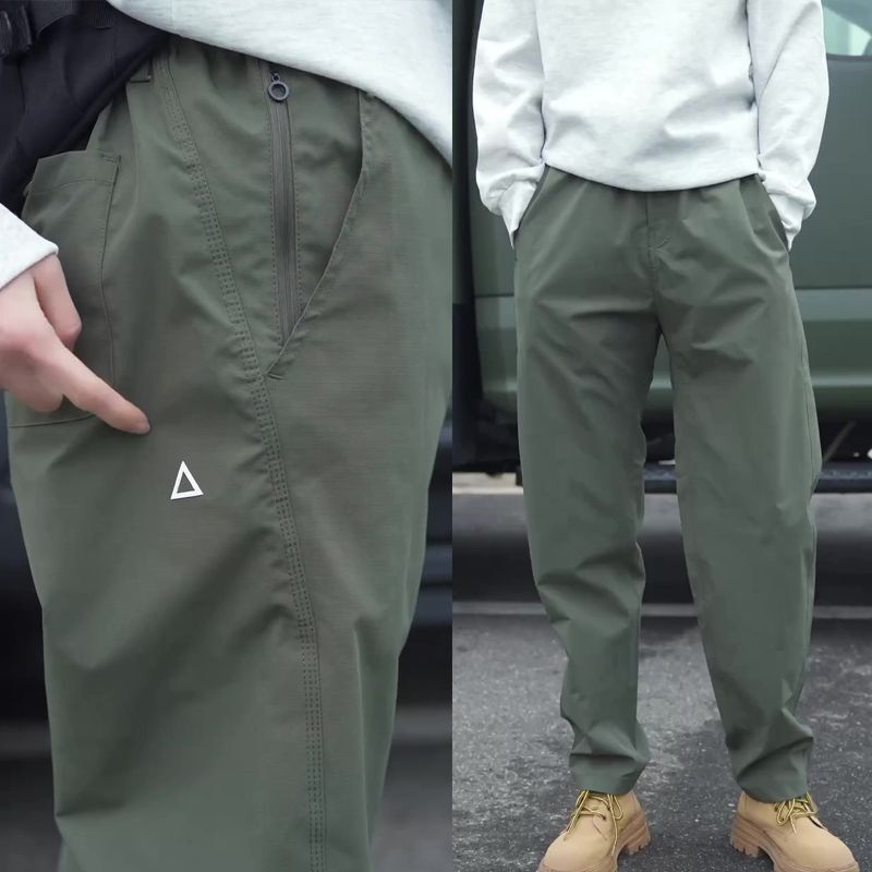 25 Popular Autumn New American-Style Cargo Pants Simple Versatile Trendy Casual Pants Outdoor Sports Versatile Softshell Pants