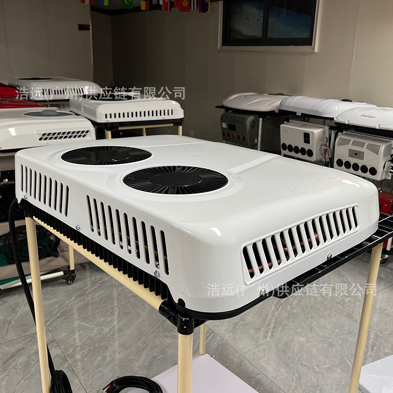 New high-end double-fan: 无 Automotive air conditioning - 24v-double-fan-brushless-motor-rotor-compressor-integrated-air-conditioner-eac0027824-1