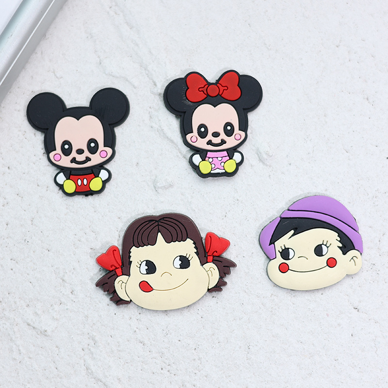 Cartoon phone case with accessories for boys from soft rubber PVC