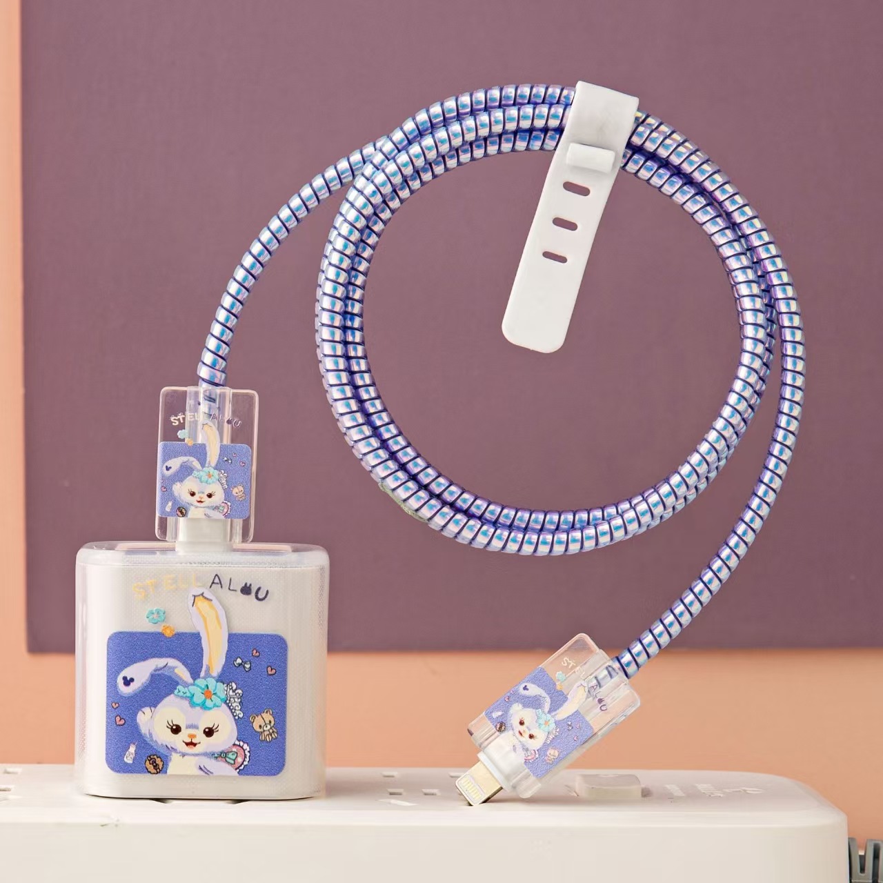 Aplicable a Apple 14 Cable Cover iPhone 13 Cargador Head 12 Promax Winding Cable Cover iPad