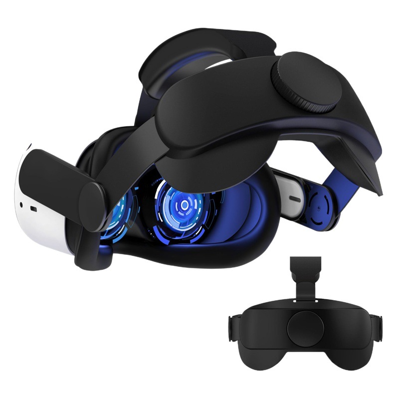 Reemplazo ajustable Oculus Quest 2 Cabas cómodas sin presión para la cara Correa para la cabeza Accesorios inteligentes VR Exclusivas transfronterizas