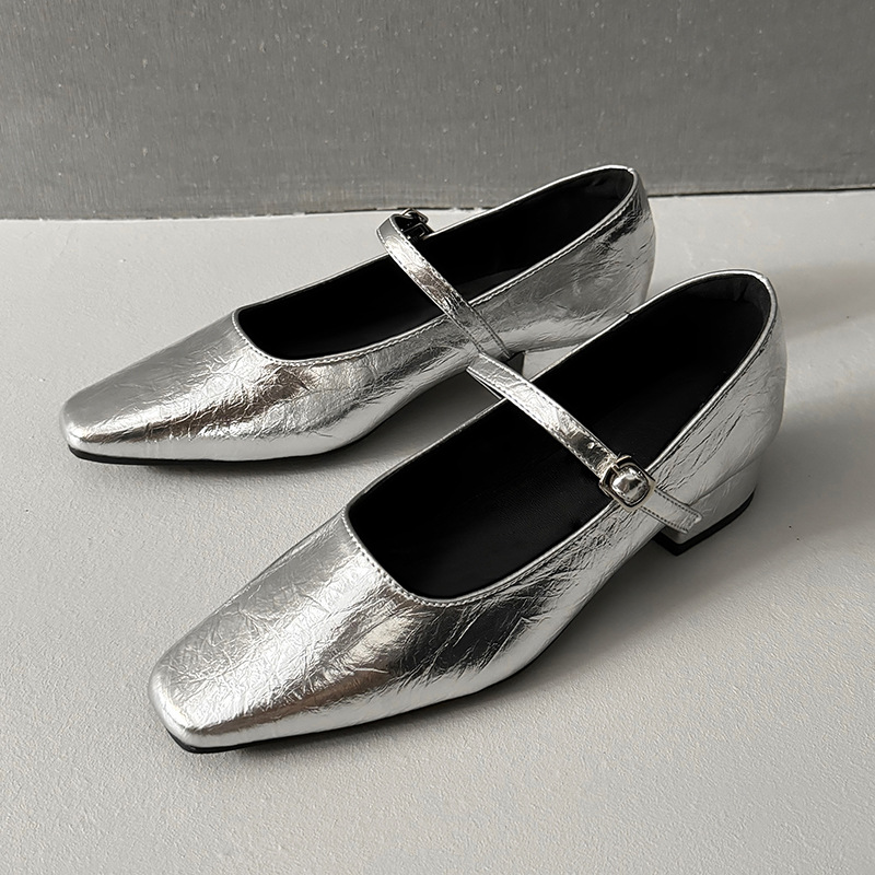 CHIKO Zayna Square Toe Block Heels Mary Jane Shoes