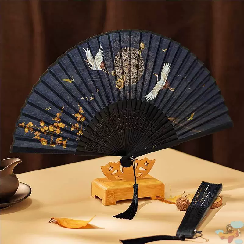 Metal neon round fan stainless steel, air fan