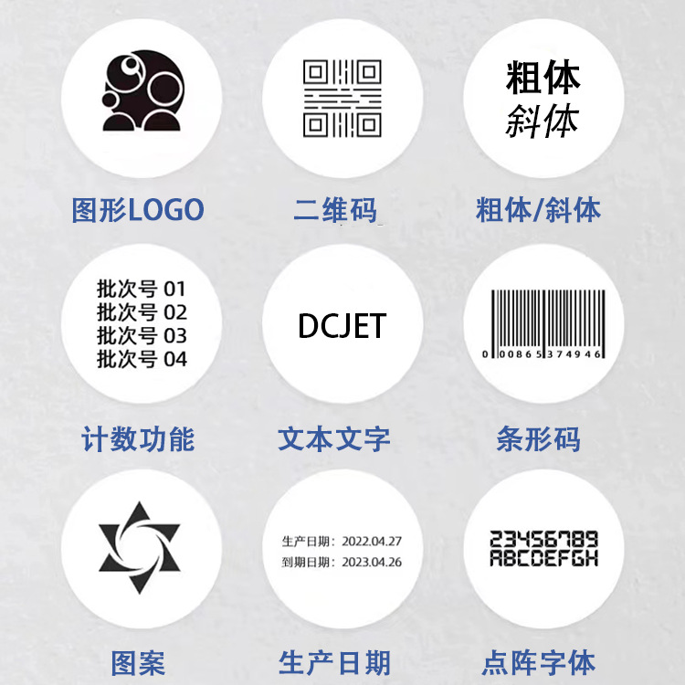 Intelligent Handheld Inkjet Printer to Print Production Date Digital Packaging Bag Price Qr Code Barcode Printer 3