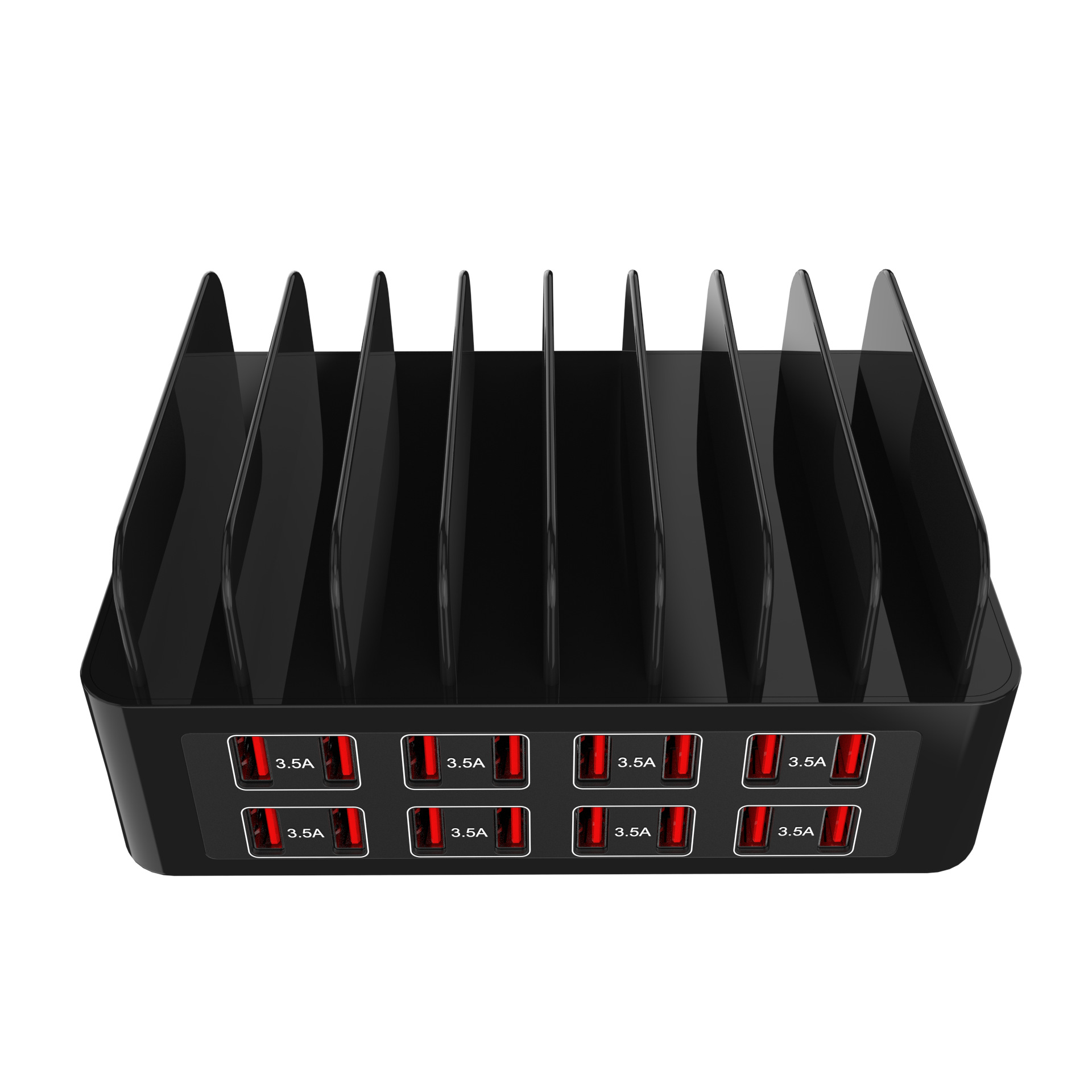 Nueva llegada de 16 puertos soporte cargador 5V2A150W Estudio de alta potencia cargador rápido multi-Puerto socket