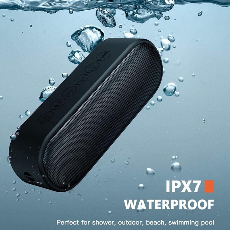 新款IPX7便攜式藍牙音箱 浴室無線收音藍牙音響