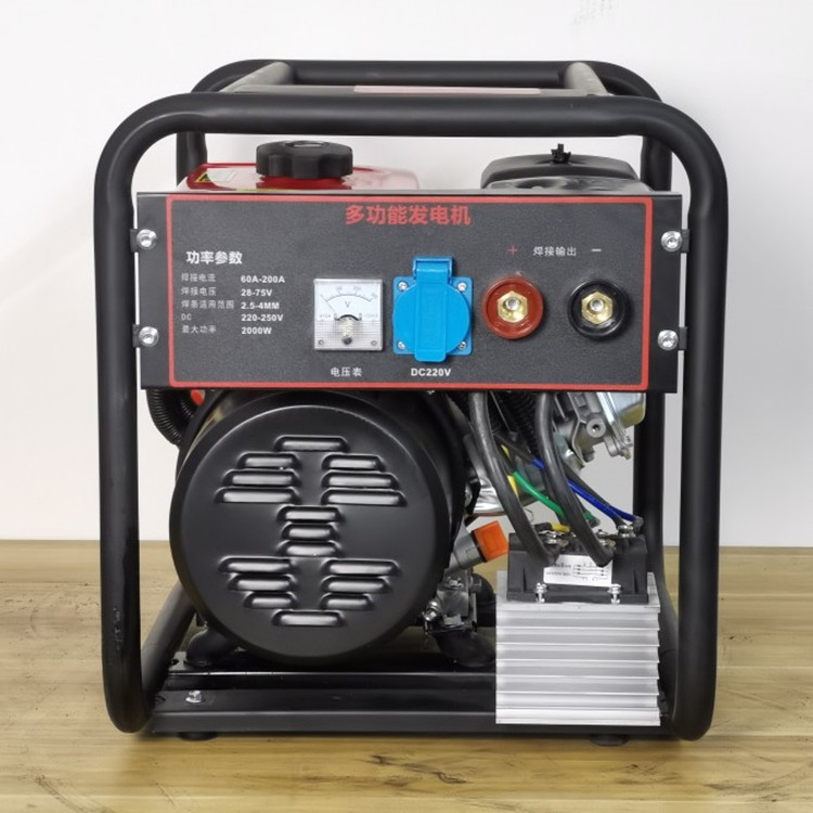 框架两用直流电焊机 220v发电机带工业焊机 全铜永磁直流发电焊机