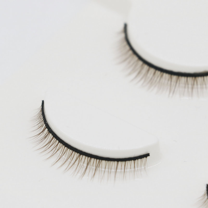 Natural Naked Makeup Cross Short False Eyelashes Japanese Hard Stem Sharpening Simulation Eyelashes Life Makeup Student Makeup Plain