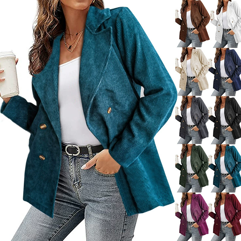 Демисезонный цветной классический пиджак костюм, coat, без Amazon, европейский стиль