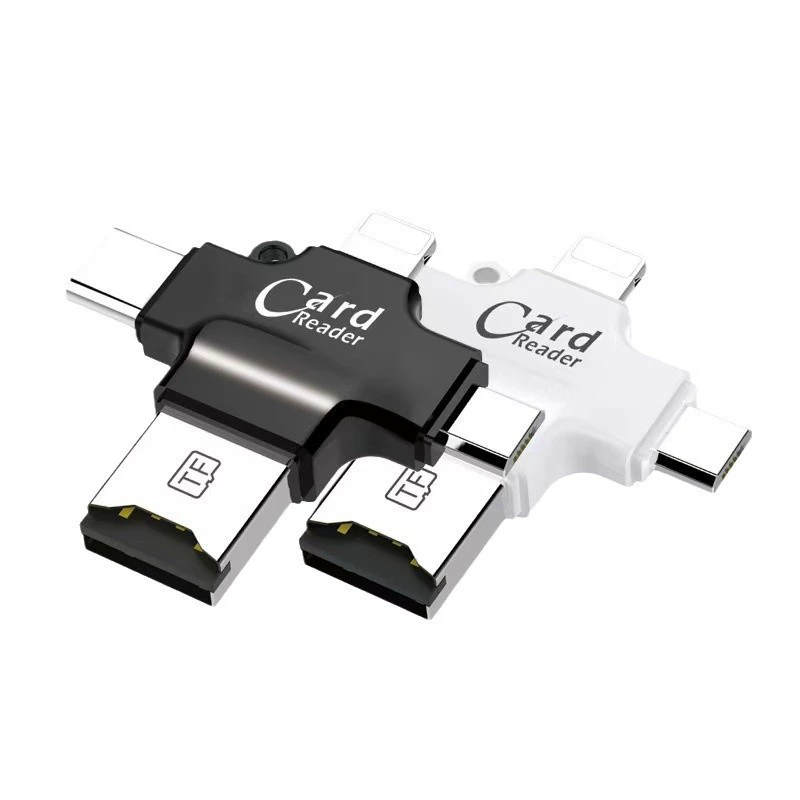 Высокоскоростной OTG кардридер Type-C, Micro SD (TF), USB3.0, многофункциональный для Android