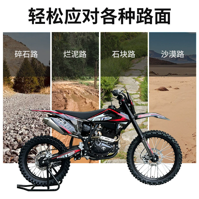 Xinguizun XGZ/GTS/300 внедорожный мотоцикл с двигателем Zongshen PR300, оснащённый стальным небольшим пистолетом для бездорожья