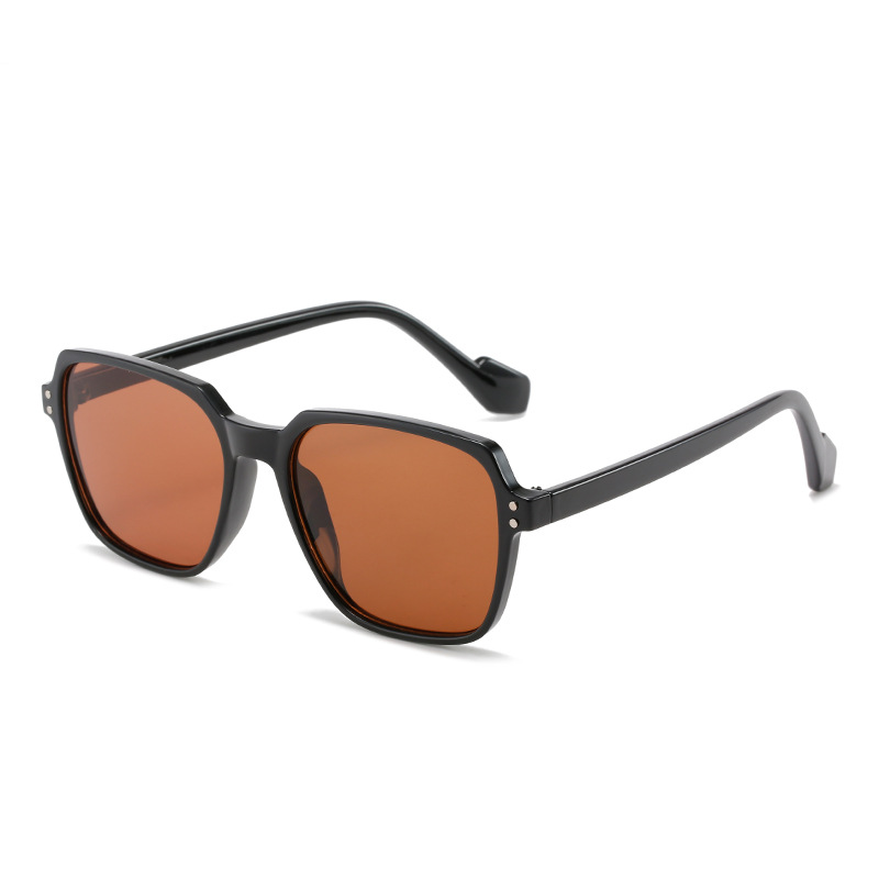 Nueva Internet celebridad gafas de sol estilo francés marco grande pequeño libro rojo color gafas de sol uv400 gafas fabricante en stock