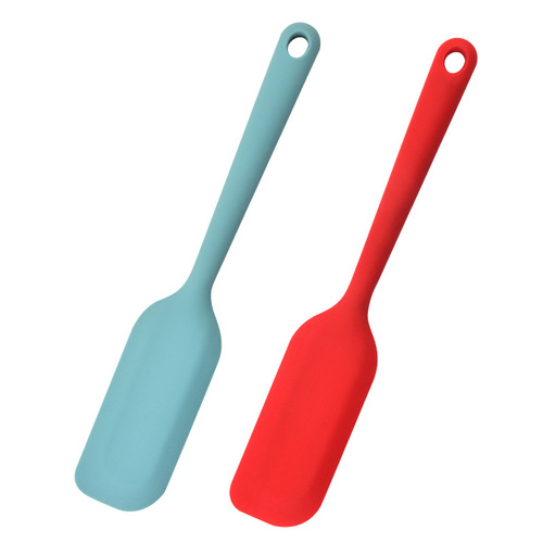 Silicone Integrated Scraper Stirring Small Shovel Cake Frosting spatula Baking tool Bakery use Scraper New Style