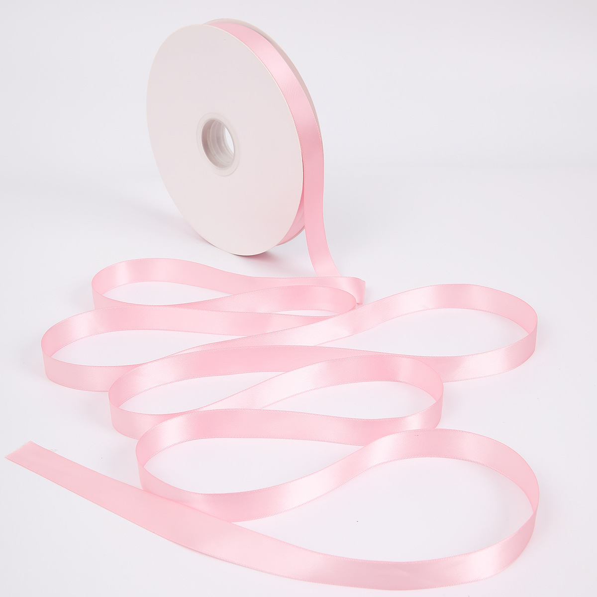 100 yardas de cinta de poliéster de doble cara cifrado cinta de color puro regalo de paquete de flores flores flores